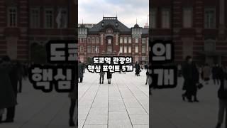 도쿄역 관광의 핵심 포인트 5개 #japan #일본 #여행 #tokyo  #東京駅 #동경역 #일본여행