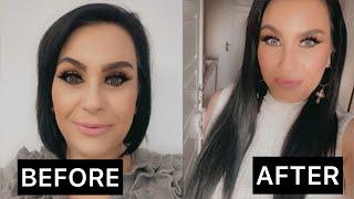 How to do your own hair extensions at home ( Kim kardashian style) for under £50