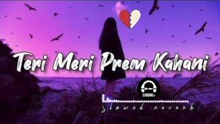 Teri Meri Prem Kahani | [Slowed+Reverb] | MixLofiMusic.06|@Tapos801  | 2024 New Love Song ️