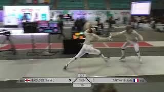 Tunis Grand Prix 2024 SMS - L8 - Sandro Bazadze GEO v Bolade Apithy FRA