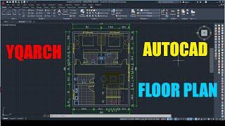 Autocad yqarch floor plan tutorial