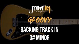 Groovy Guitar Backing Track in G# Minor