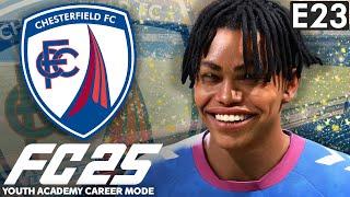 HE'S ABSOLUTELY JAM-TASTIC!!! | FC 25 YOUTH ACADEMY CAREER MODE EP23 | CHESTERFIELD