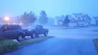 Very electrical Severe thunderstorm, July 4th/5th 2022. Huntley/Algonquin Illinois