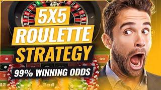 5x5 Roulette Strategy Revealed: 98% Success Rate? 