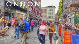 Central London City Walk | 4K HDR Virtual Evening Walking Tour around the City | London City Tour