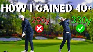 This SECRET MOVE gained me 40+ yards with DRIVER | INCREASE DISTANCE EASY