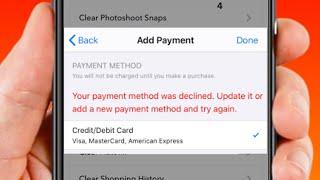 Your Payment Method Was Declined Update it or Provide a New Payment Method and Try Again