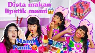 DISTA MAKAN LIPSTIK MAMIMAMI PANIK!! PRANK BERHASIL #viralvideos