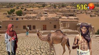 Village Life of Pakistan in extreme hot desert | A ruined village due to draught
