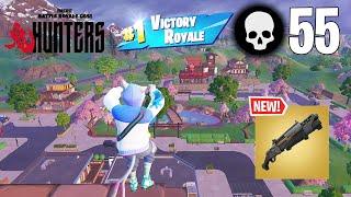 55 Elimination Solo Vs Squads Wins Gameplay (Fortnite Chapter 6 Season 1 PS4 Controller)