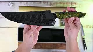 This Chef Knife Looks Like DRAGON SKIN.
