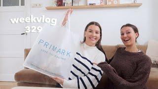 primark shoppen + shoplog, make-up doen en kletsen & mee wandelen  weekvlog