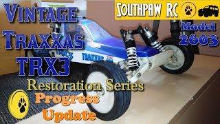 Vintage Traxxas TRX3 Restoration Series Part 2