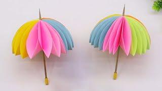 How to Make Paper Umbrella Easily | Preschool Paper Crafts for Kids