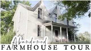 Abandoned House Tour - Touring a Beautiful Abandoned Farmhouse