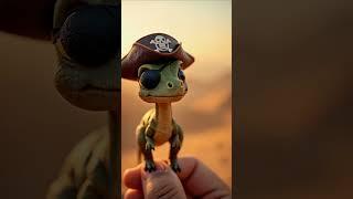 ARRR! This Tiny Pirate Dino is TOO CUTE! ‍️