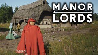 Die ersten Gebäude stehen ! Zeit für neue Bewohner ? - Manor Lords gameplay deutsch #02