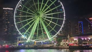 Cruising along Bayfront Park in Miami!