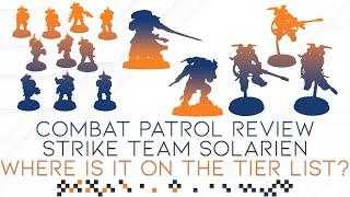 Strike Team Solarien Review | Going Over Points, Rules, Tactics & More