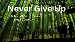 The Chinese Bamboo Tree Story and Its Moral