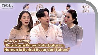 Dikaruniai Putri dengan Celebral Athrophy, Jevier Justin & Tiffany Orie Janji Beri Cinta Terbaik