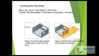 NX 10-Sheet Metal Design(advanced)-Video Training/Tutorials DVD