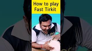 How to Play Tirkit  Dholak Lesson 🪘 Surajit Roy #shorts #lesson #musician