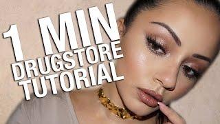 1 MINUTE DRUGSTORE MAKEUP TUTORIAL