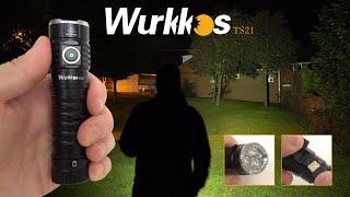 Wurkkos TS21 - 3500 lumens, Type-C charging, Magnetic tail, 21700 battery & Anduril