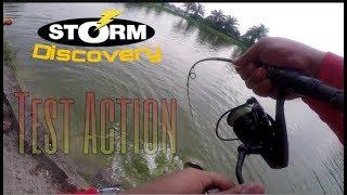 Storm Discovery Light Spinning Rod 6-12lb Test Action (finesse setup)