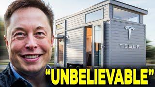 Elon Musk Just UNVEILED a $10,000 Tesla Tiny House That Will Solve the Housing Crisis!