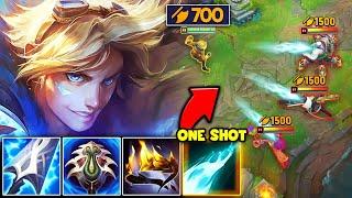 I BROKE THE EZREAL AD RECORD AND MY Q HITS FOR OVER 1000 DAMAGE (700+ AD WTF?!)