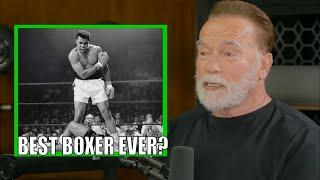 Arnold Schwarzenegger Says Mohammad Ali Inspired Him To Be Great...*Emotional*