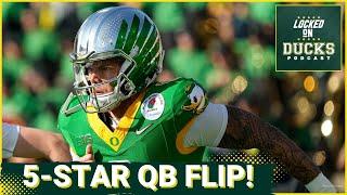 Oregon LOSES 5-star QB to transfer portal, NOT as bad for Ducks' recruiting as it looks