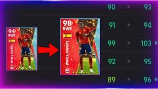 Lamin Yamal 98 Rated Best Training Guide  Max Lamin Yamal In Efootball 2024 ||