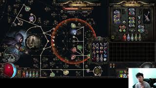 100mil+ dps? Seething CoC Mk-2 farms Sim 30/Ubers/but can't do ulti wave13 xdd [Path of Exile 3.23]