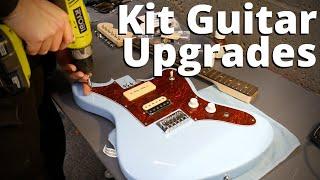 This AWESOME OFFSET DIY Kit Guitar Gets Upgrades