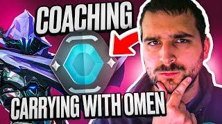 I COACHED A Plat Omen to CARRY as a Controller | Radiant Coaching