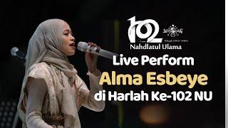 Live Perform Alma Esbeye di Harlah Ke-102 NU
