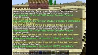 Griefprevention Plugin claim erstellen Tutorial German