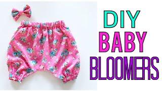 DIY BABY BLOOMERS | DIAPER COVER TUTORIAL