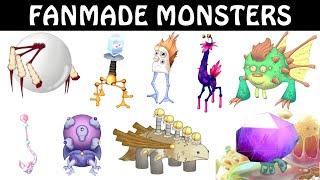 Fanmade Monsters in My Singing Monsters | 4k Video | Magical Nexus Island