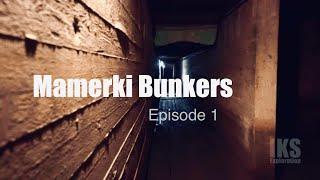 Giant German Bunkers in Mamerki Bunkers - Poland