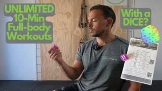 UNLIMITED 10 min full-body workouts - with a DICE? | Midlife Fitness - Workout at Home