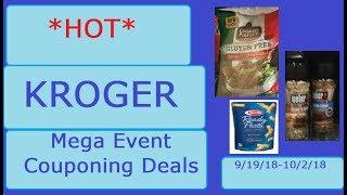 *HOT* Kroger Mega Event Couponing Deals!- 9/19/18-10/2/18