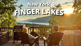 Amazing sunrises, fabulous hiking and WINE.  Who doesn't like those? New York Finger Lakes