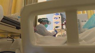 Louisville hospitals seeing near-record number of COVID-19 patients