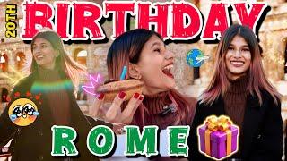 20TH birthday   in Rome ️ - Italy| thejathangu