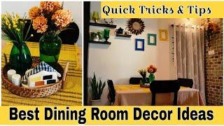 Tricks And Tips  To Make Our Home Aesthetically Appealing/Dining Room Decor Ideas 2024